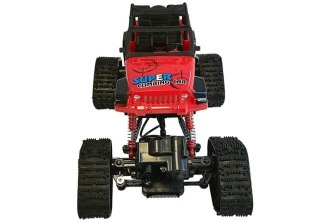 Jeep Zdalnie Sterowane Terenowe R/C Czerwony 4x4