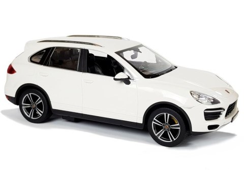 Auto R/C Porsche Cayenne Rastar 1:14 Białe