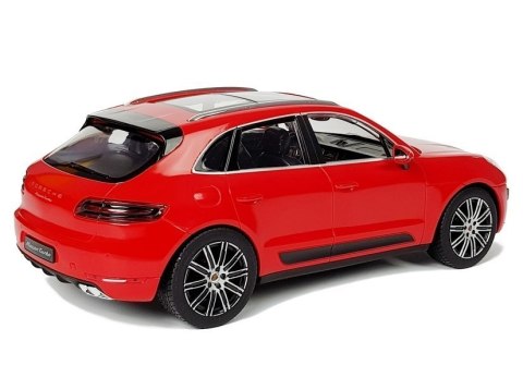 Auto R/C Porsche Macan Turbo Rastar 1:14 Czerwone na pilota