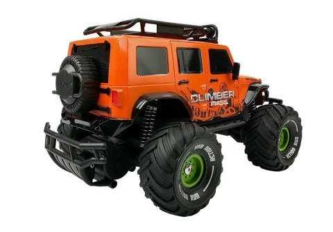 Auto Zdalnie Sterowane R/C Jeep Pomarańczowy 2.4G