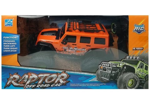 Auto Zdalnie Sterowane R/C Jeep Pomarańczowy 2.4G