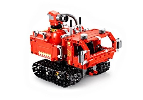 Robot z Klocków R/C 2.4G 527 elementów Czerwony