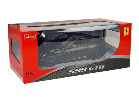 Auto R/C Ferrari 599 GTO Rastar 1:14 Czarne na Pilota