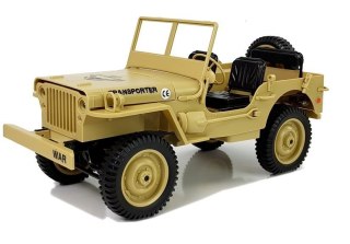 Auto Zdalnie Sterowane 4x4 Jeep 1:10 Żółte 33cm