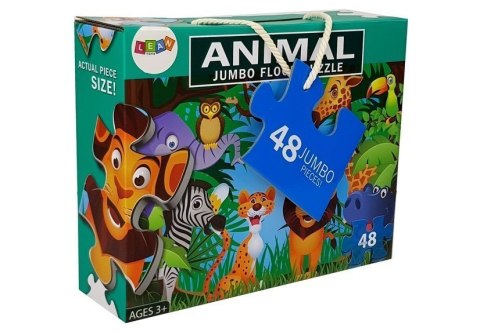 Puzzle Dżungla Dzikie Zwierzęta 48 elem