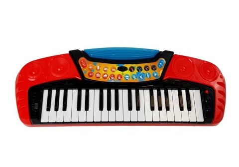 Zestaw Muzyczny 3 w 1 Gitara Keyboard Mikrofon