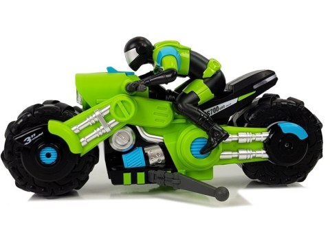 Motor Drift Zdalnie Sterowany Zielony 1:10 2,4 G