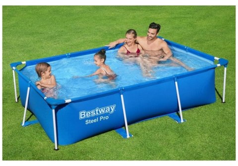 Basen Ogrodowy Stelażowy 259 x 170 x 61cm Bestway 56403