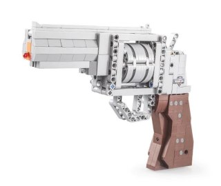 Rewolwer Pistolet z Klocków 475 Elementów CADA 5 Pocisków