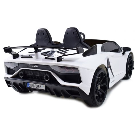 Licencjonowany Lamborghini Aventador SVJ dla 2 dzieci