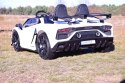 Licencjonowany Lamborghini Aventador SVJ dla 2 dzieci