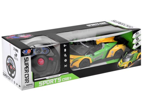 Autko sportowe z otwierane drzwi + pilot RC0583