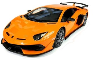 Auto R/C Lamborghini Aventador Rastar 1:14 Pomarańczowy