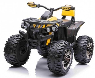 Pojazd Quad ATV Power Żółty