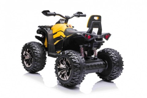 Pojazd Quad ATV Power Żółty