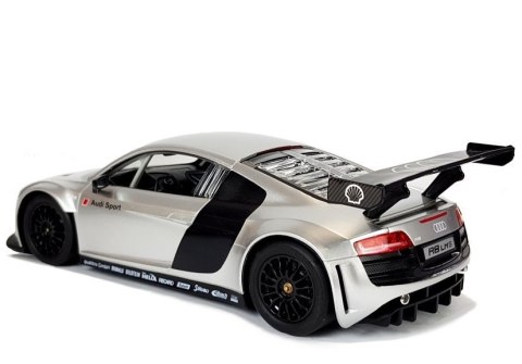 Auto R/C Audi R8 LMS Rastar 1:14 Srebrne na Pilota