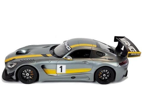 Auto R/C Mercedes AMG GT3 Rastar 1:14 Szare na pilota