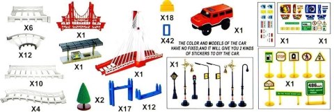 Tor Samochodowy 159 Pcs Dream Track Światło