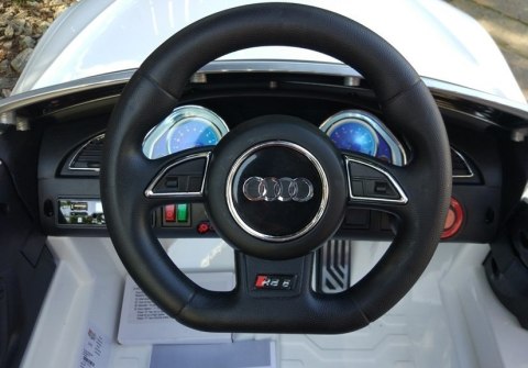 Auto Na Akumulator Audi RS5 Białe