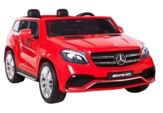 Auto Na Akumulator Mercedes GLS63 Czerwony