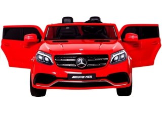 Auto Na Akumulator Mercedes GLS63 Czerwony