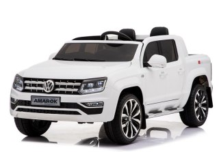 Auto Na Akumulator VW Amarok Biały + MP4