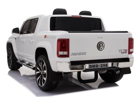 Auto Na Akumulator VW Amarok Biały + MP4