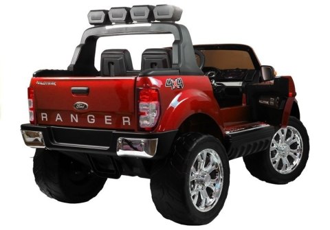 Auto Na Akumulator Ford Ranger 4x4 Czerwony Lakier LCD