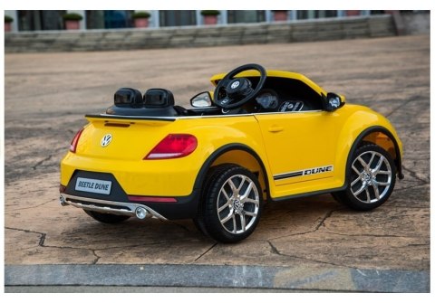 Auto Na Akumulator Volkswagen Beetle Dune Żółty