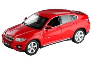 Auto Samochód Sterowany R/C BMW X6 Czerwone 1:14