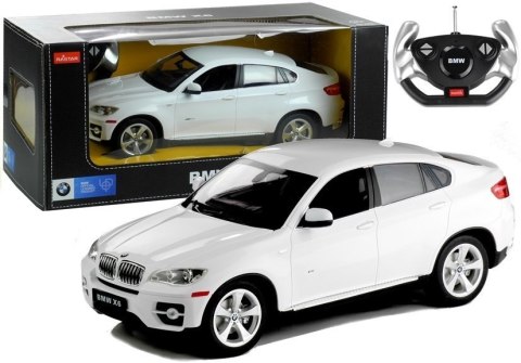 Samochód Zdalnie Sterowany R/C BMW X6 Białe 1:14