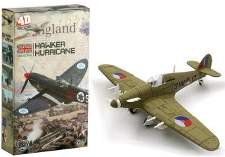 Samoloty Hawker Hurricane Modele Puzzle 4D 1:48