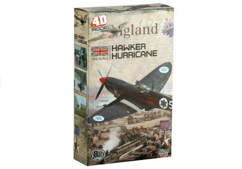 Samoloty Hawker Hurricane Modele Puzzle 4D 1:48