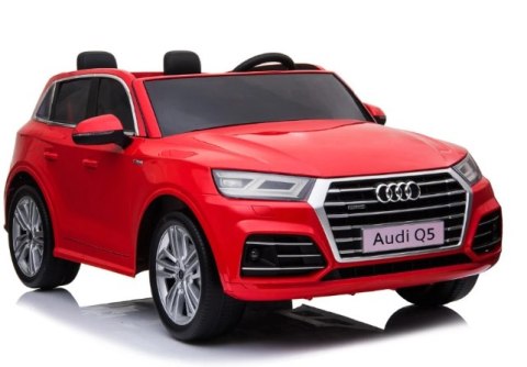 Pojazd na Akumulator Audi Q5 2-osobowe Czerwone