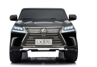 Pojazd na Akumulator LEXUS DK-LX570 Czarny Lakierowany LCD