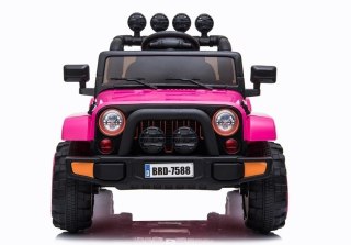 Auto na Akumulator Jeep BRD-7588 Różowy