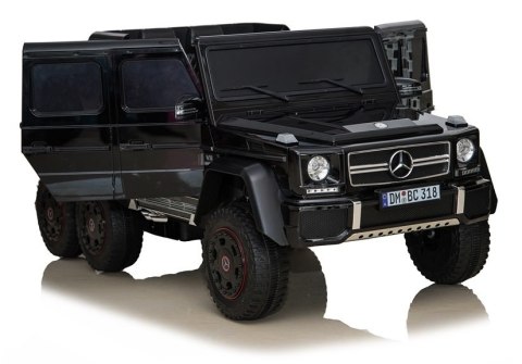 Auto na Akumulator Mercedes G63 6x6 Czarny