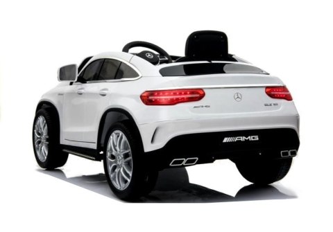 Auto na Akumulator Mercedes GLE63 Coupe Biały