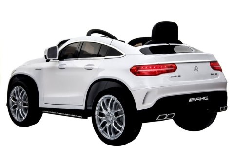 Auto na Akumulator Mercedes GLE63 Coupe Biały