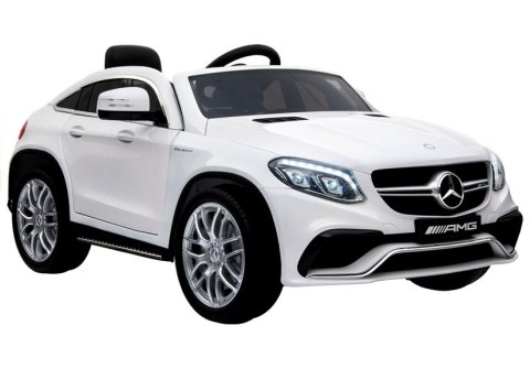 Auto na Akumulator Mercedes GLE63 Coupe Biały