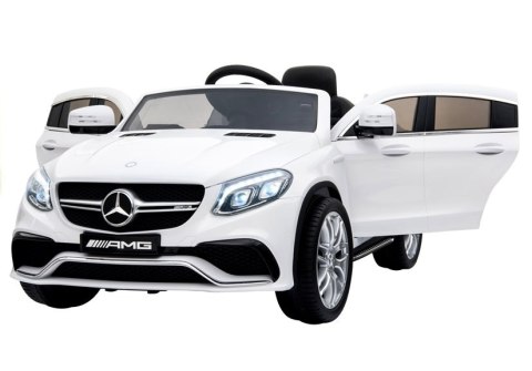 Auto na Akumulator Mercedes GLE63 Coupe Biały