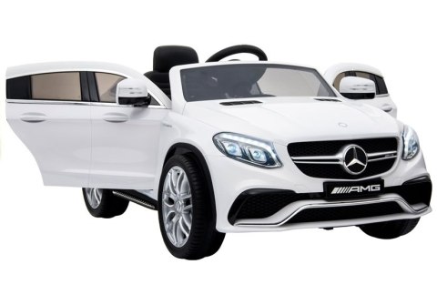 Auto na Akumulator Mercedes GLE63 Coupe Biały