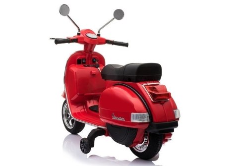 Skuter na Akumulator Vespa Czerwony