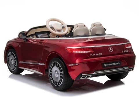 Auto na Akumulator Maybach Czerwony Lakierowany