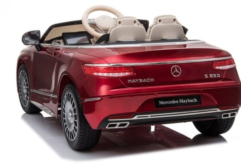 Auto na Akumulator Maybach Czerwony Lakierowany