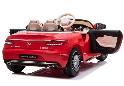 Auto na Akumulator Mercedes Maybach Czerwony