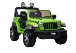Auto na Akumulator Jeep Wrangler Rubicon Zielony