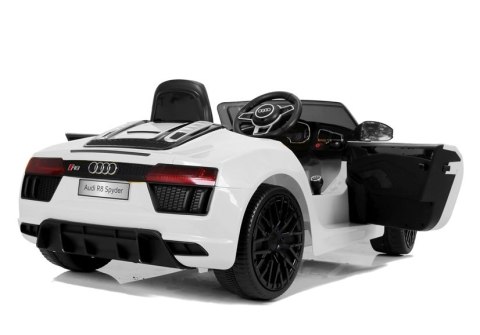 Pojazd na Akumulator Audi R8 JJ2198 Białe