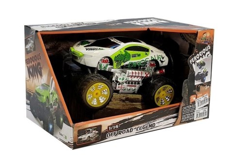 Zdalnie Sterowane Auto 1:16 R/C Terenowe Białe