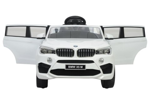 Auto na akumulator BMW X5 M Białe